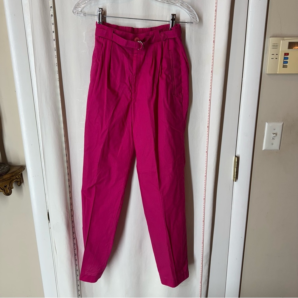 Vintage Women's Chaus Petites Pink Trousers